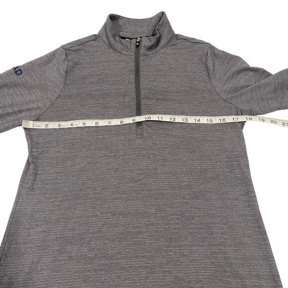 Travis Mathew Ladies Crestview 1/4 Zip Long Sleeve Gray Pullover Size S - Picture 7 of 8